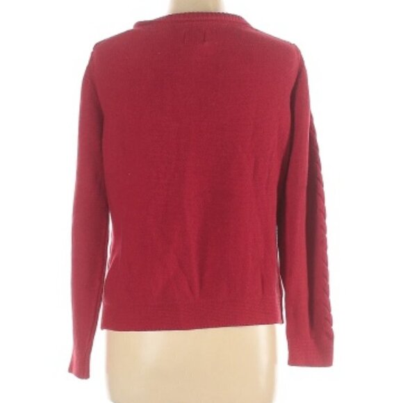 Bass Cardigan  Cranberry XL - Picture 2 of 2